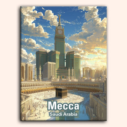 Paint by numbers - Kaaba Center - MyArt