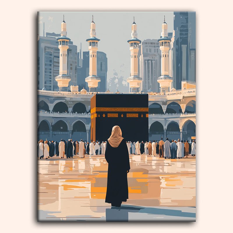 Paint by numbers - Kaaba Devotion - MyArt