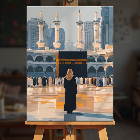 Paint by numbers - Kaaba Devotion - MyArt