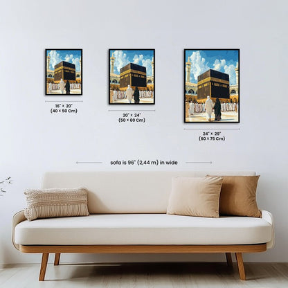 Paint by numbers - Kaaba Pilgrims - MyArt
