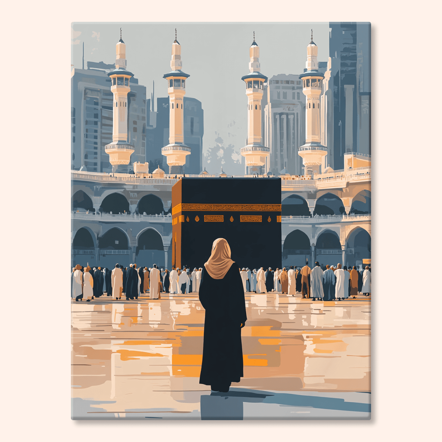 Paint by numbers - Kaaba Devotion - MyArt