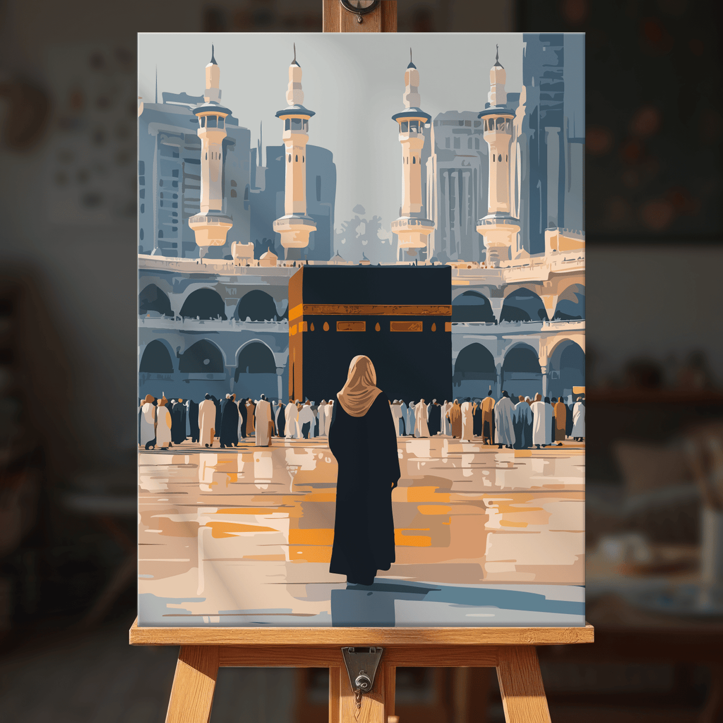 Paint by numbers - Kaaba Devotion - MyArt