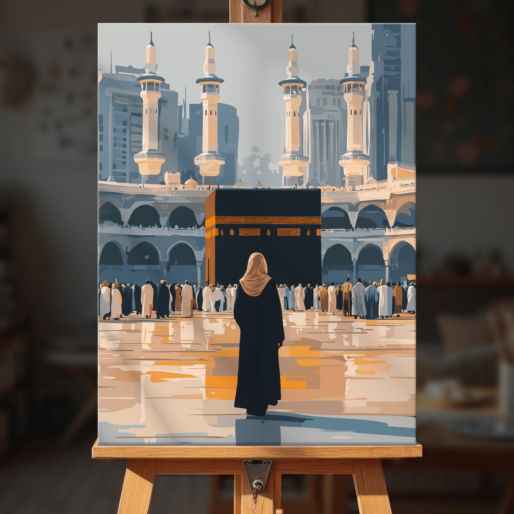 Paint by numbers - Kaaba Devotion - MyArt