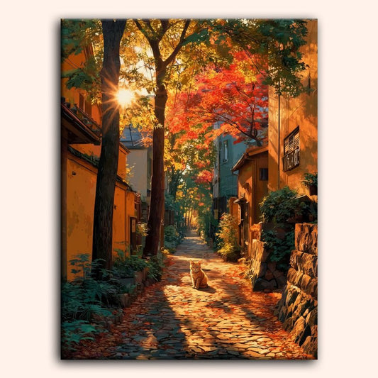 Paint by numbers - Kyoto Alley - MyArt