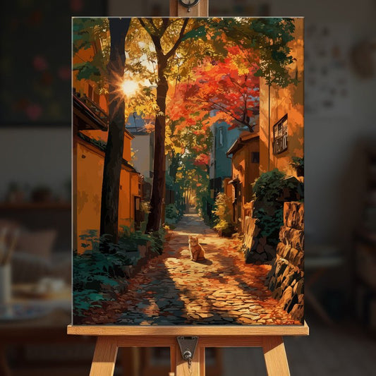 Paint by numbers - Kyoto Alley - MyArt