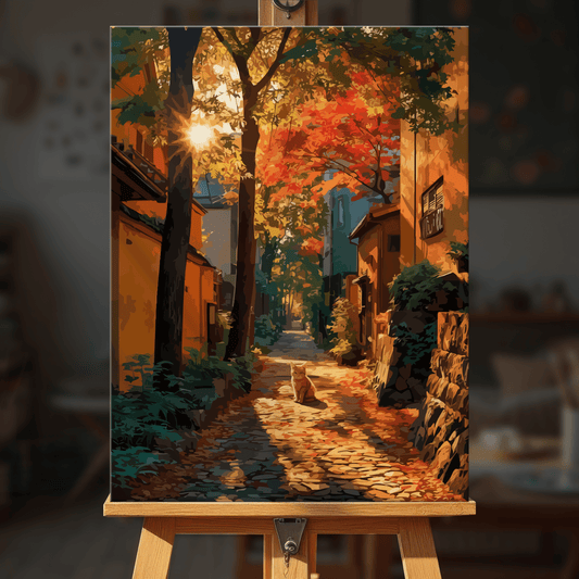 Paint by numbers - Kyoto Alley - MyArt