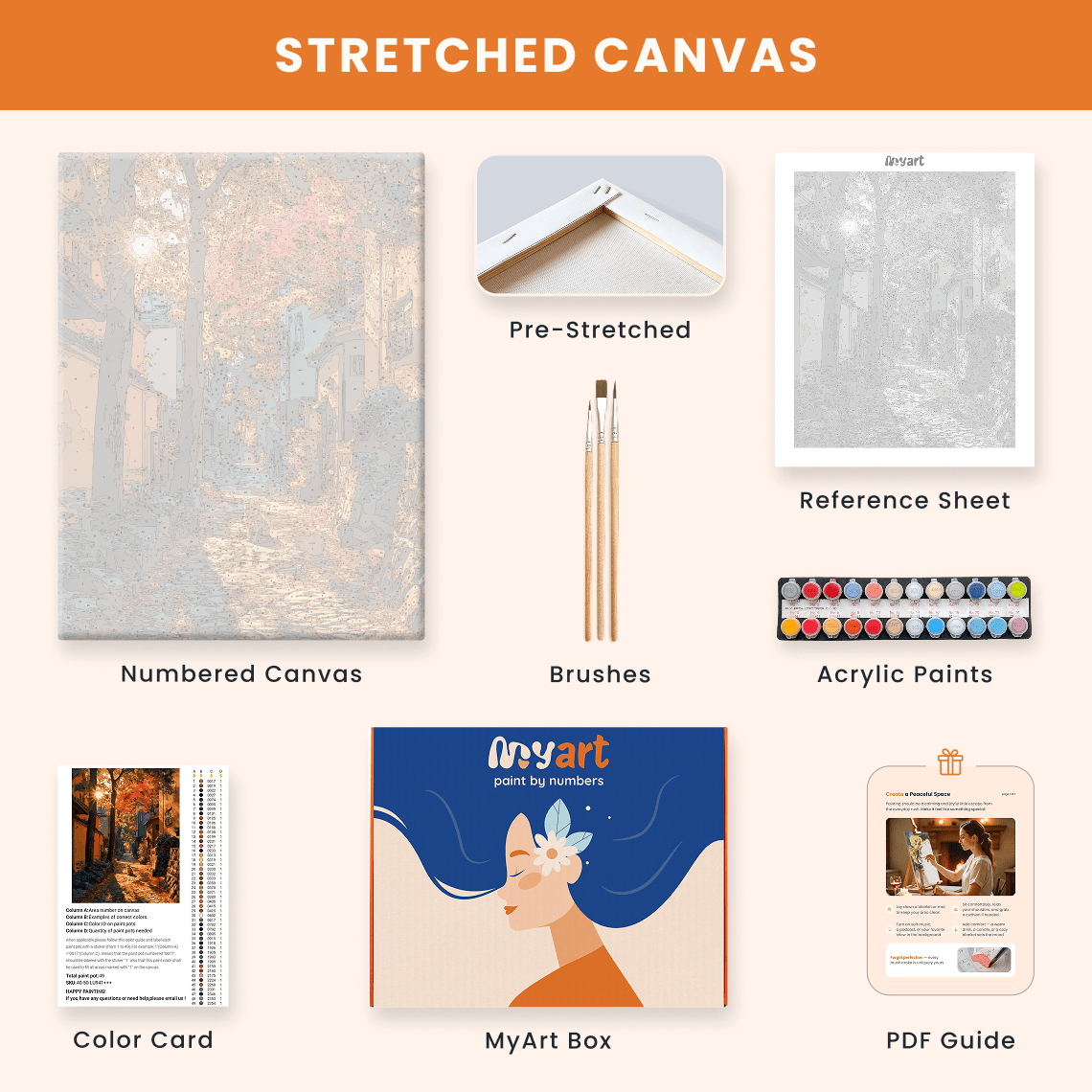 Paint by numbers - Kyoto Alley - MyArt