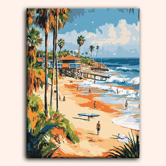 Paint by numbers - LA Breeze - MyArt