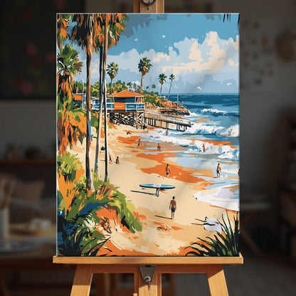 Paint by numbers - LA Breeze - MyArt