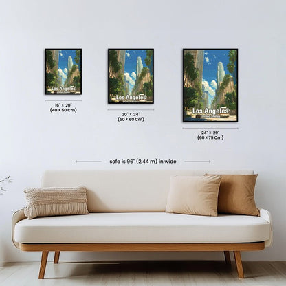 Paint by numbers - LA Palms - MyArt