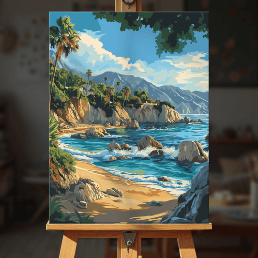 Paint by numbers - Laguna View - MyArt