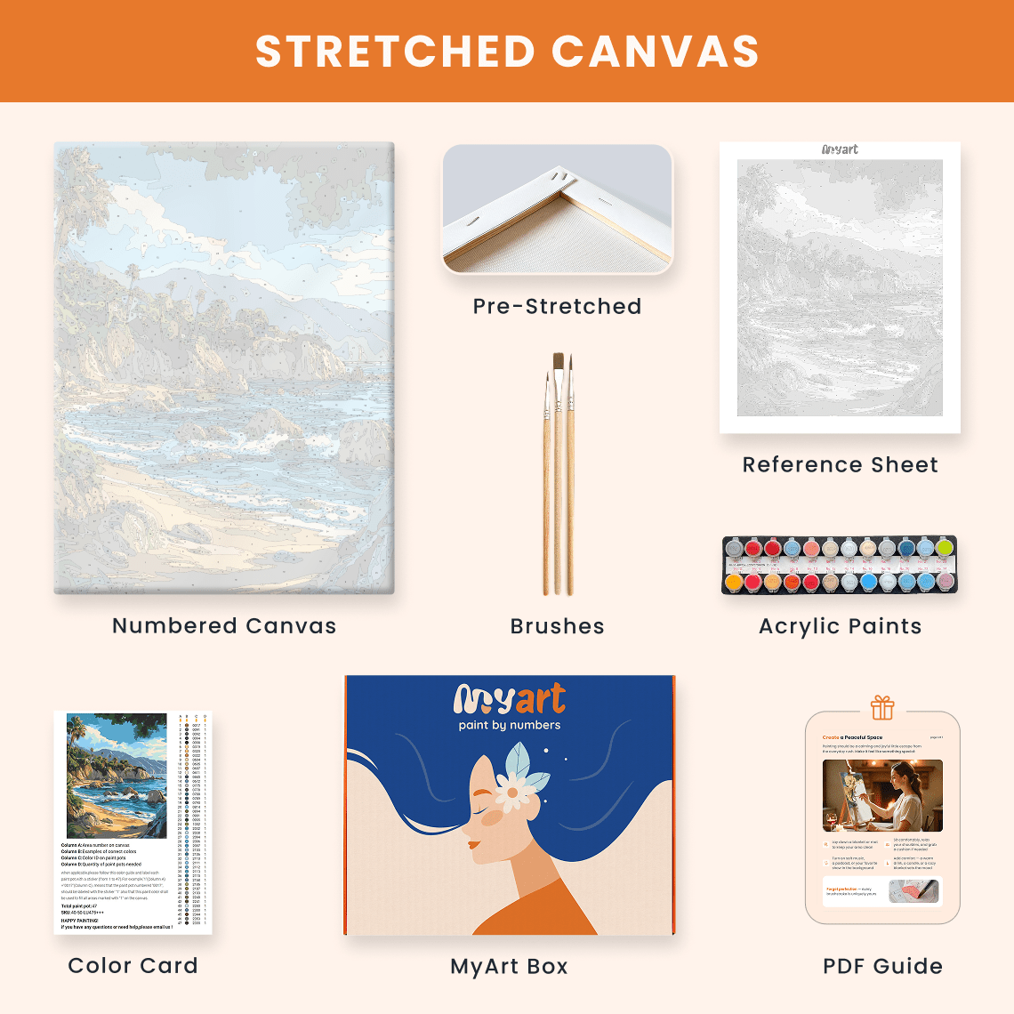 Paint by numbers - Laguna View - MyArt