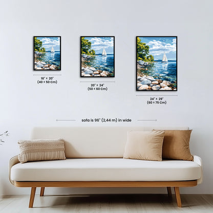 Paint by numbers - Lake Horizon - MyArt