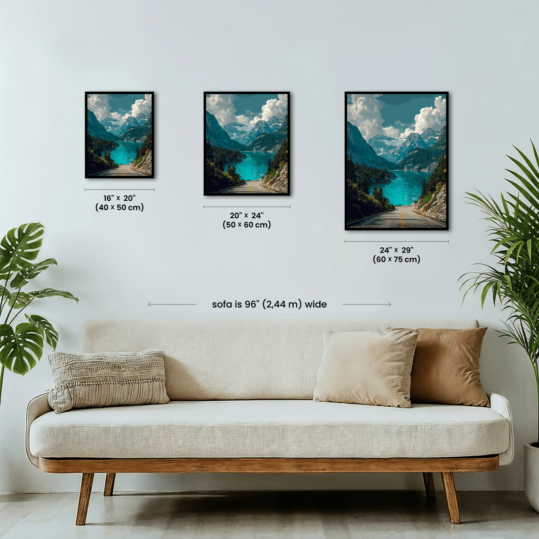 Paint by numbers - Lake Drive - MyArt