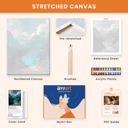 Paint by numbers - Lake Drive - MyArt