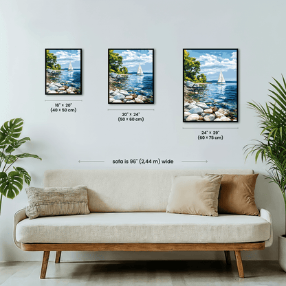 Paint by numbers - Lake Horizon - MyArt