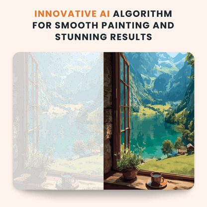 Paint by numbers - Lakeside View - MyArt