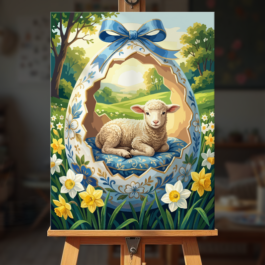 Lamb Wreath
