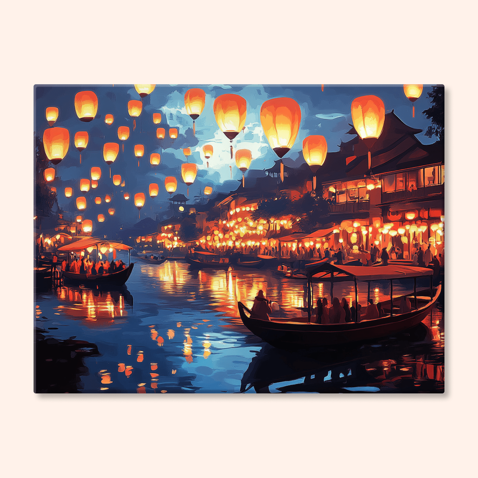 Paint by numbers - Lantern Dreams - MyArt