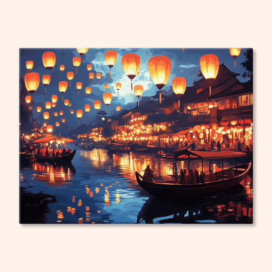 Paint by numbers - Lantern Dreams - MyArt