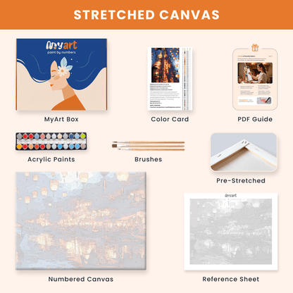 Paint by numbers - Lantern Dreams - MyArt