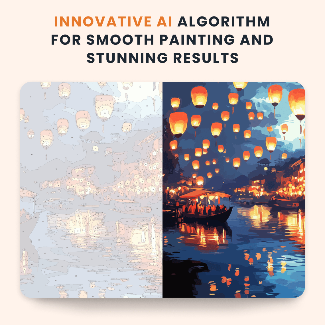 Paint by numbers - Lantern Dreams - MyArt