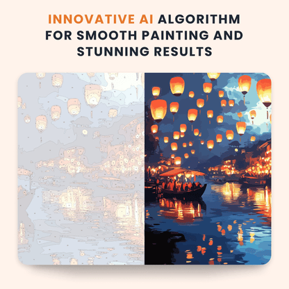 Paint by numbers - Lantern Dreams - MyArt