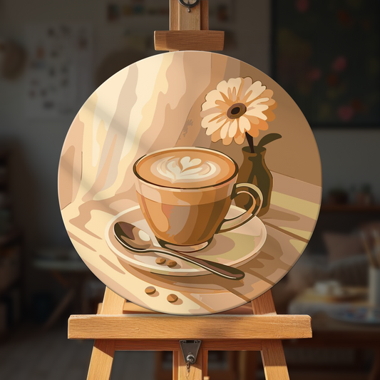 Paint by numbers - Latte Mood - MyArt