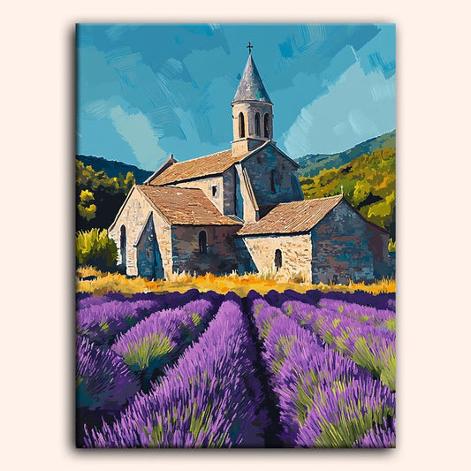 Paint by numbers - Lavender Abbey - MyArt
