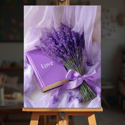 Paint by numbers - Lavender Love - MyArt