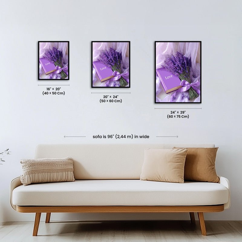Paint by numbers - Lavender Love - MyArt