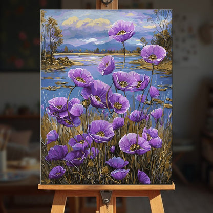 Paint by numbers - Lavender Shore - MyArt
