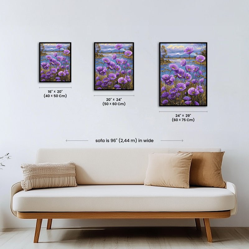 Paint by numbers - Lavender Shore - MyArt