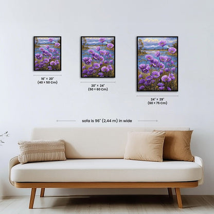 Paint by numbers - Lavender Shore - MyArt