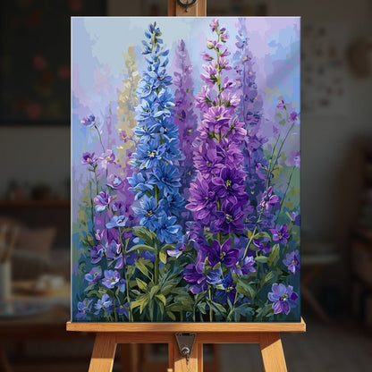 Paint by numbers - Lavender Spires - MyArt