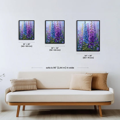 Paint by numbers - Lavender Spires - MyArt