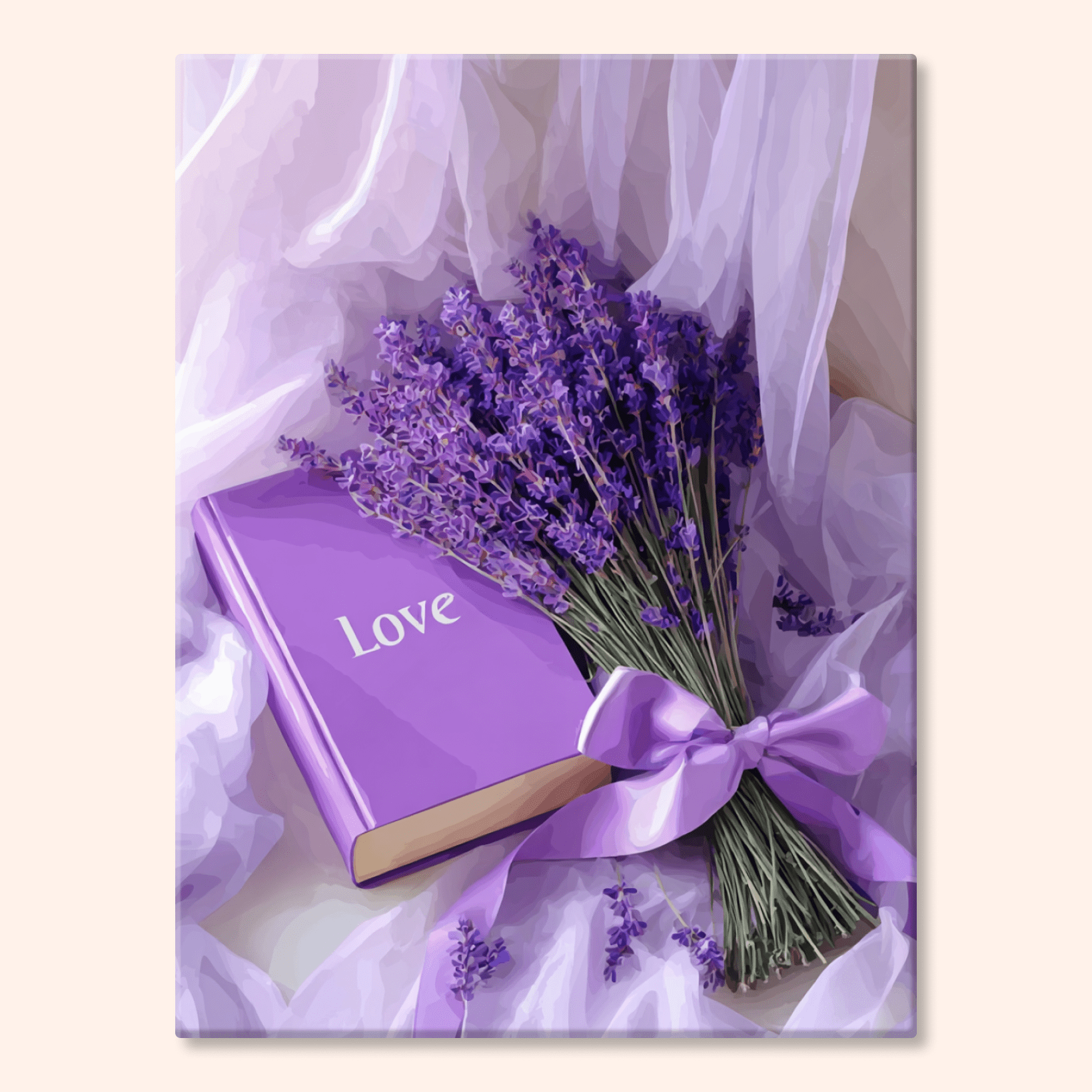 Paint by numbers - Lavender Love - MyArt