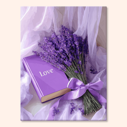 Paint by numbers - Lavender Love - MyArt