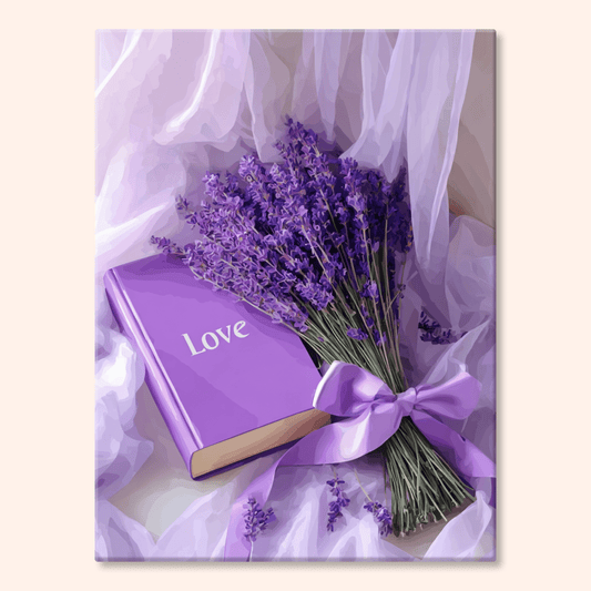 Paint by numbers - Lavender Love - MyArt