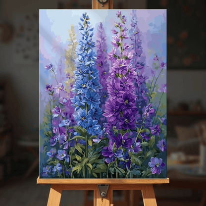 Paint by numbers - Lavender Spires - MyArt
