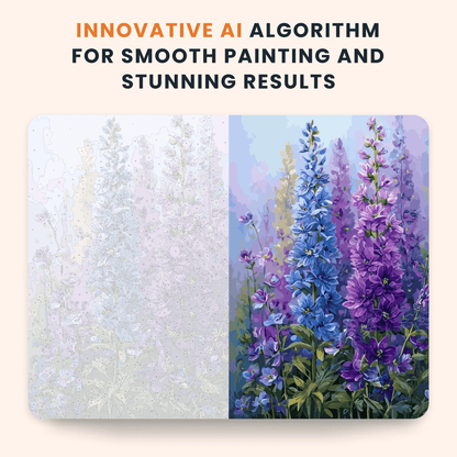 Paint by numbers - Lavender Spires - MyArt