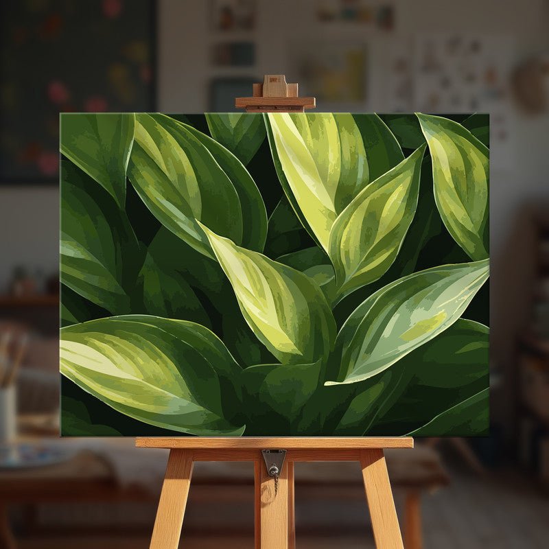 Paint by numbers - Leaf Harmony - MyArt