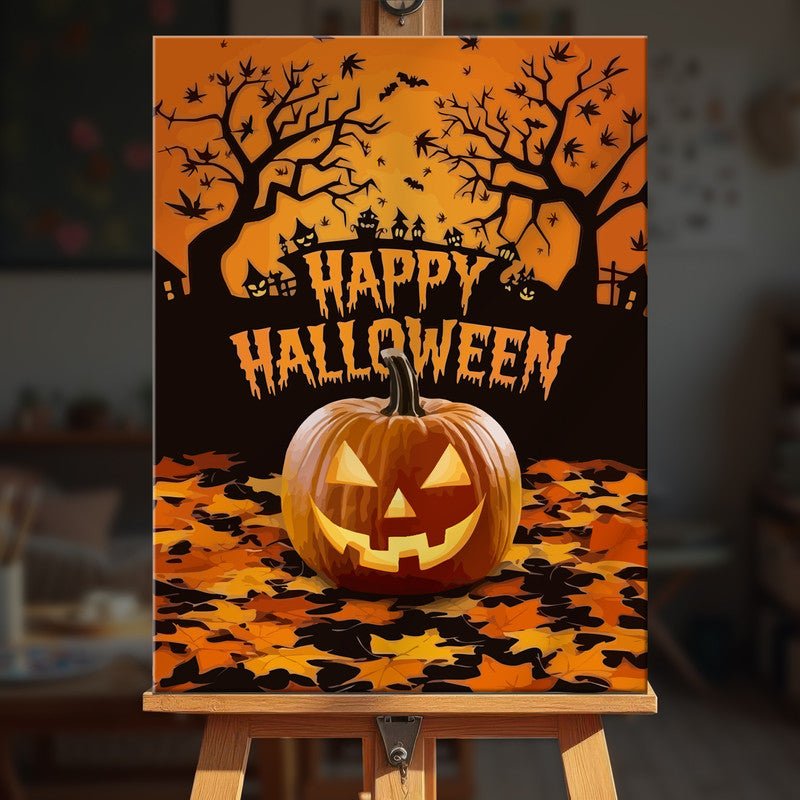 Paint by numbers - Leaf Lantern - MyArt