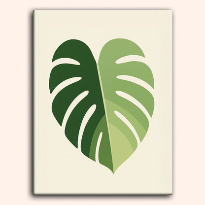 Paint by numbers - Leaf Love - MyArt