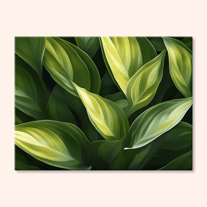 Paint by numbers - Leaf Harmony - MyArt