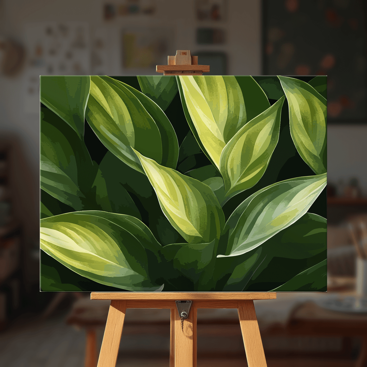 Paint by numbers - Leaf Harmony - MyArt