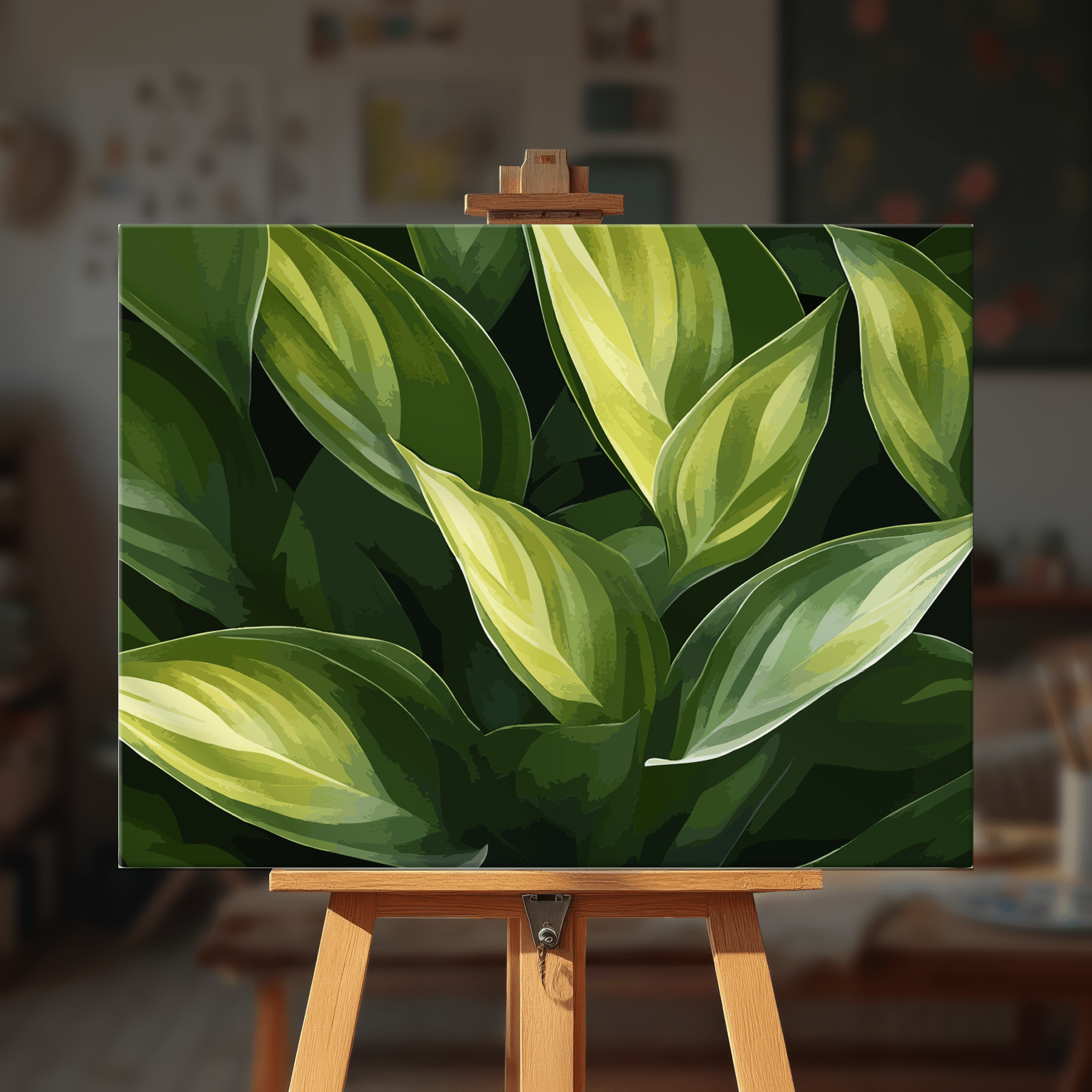 Paint by numbers - Leaf Harmony - MyArt