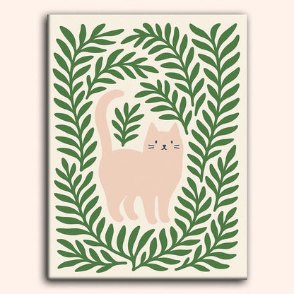 Paint by numbers - Leafy Stroll - MyArt