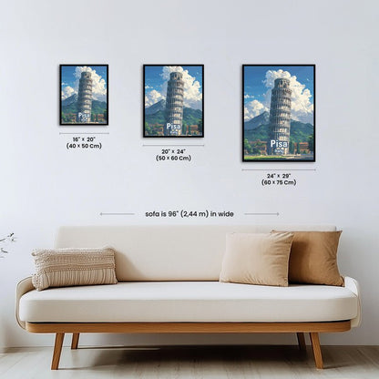 Paint by numbers - Leaning Tower - MyArt
