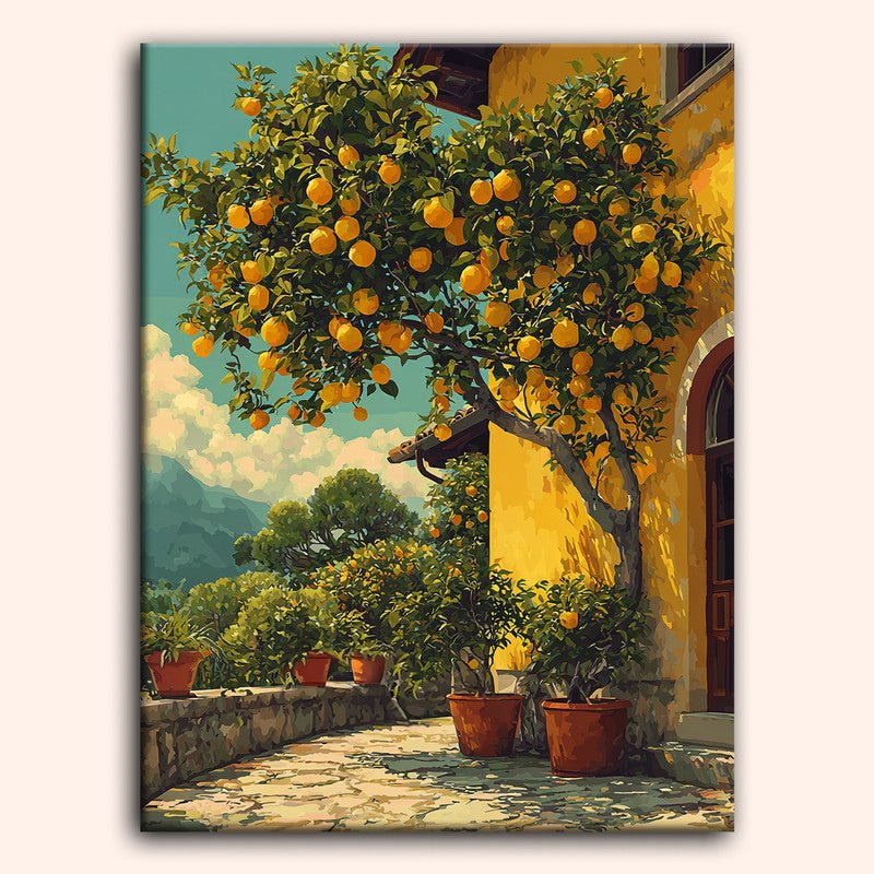 Paint by numbers - Lemon Light - MyArt